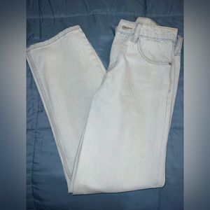 wild fable white wash straight legged jeans